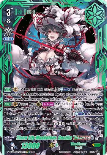 Thorn Lily Musketeer, Cecilia "Reverse" (VSR) (D-VS04/VSR03EN), D-VS04: V Clan Collection Vol.4 — Vanguard card price