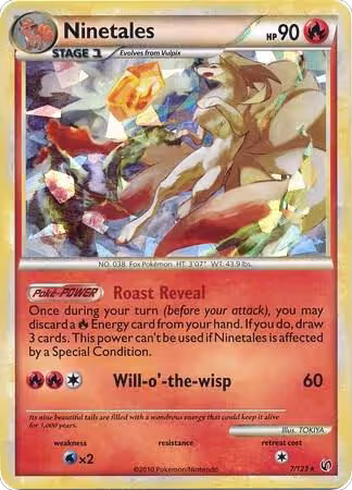 Ninetales - 7/123 (Cracked Ice) (007/123) — card price