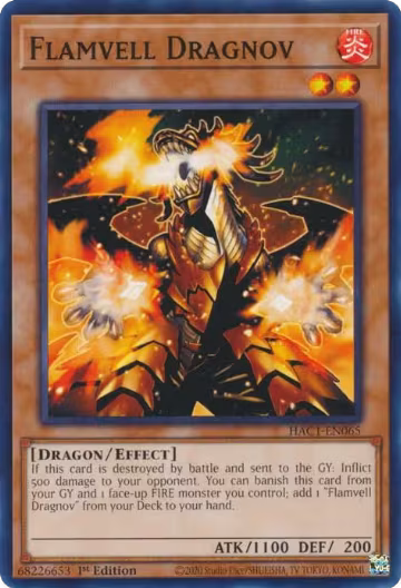 Flamvell Dragnov (HAC1-EN065), Hidden Arsenal: Chapter 1 — Yu-Gi-Oh! card price