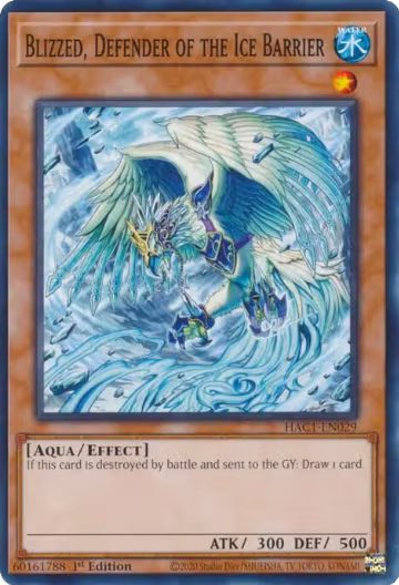 Blizzed, Defender of the Ice Barrier (HAC1-EN029), Hidden Arsenal: Chapter 1 — Yu-Gi-Oh! card price