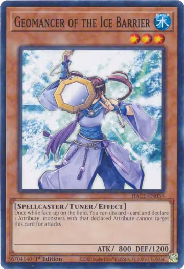 Geomancer of the Ice Barrier (Duel Terminal) (HAC1-EN036), Hidden Arsenal: Chapter 1 — Yu-Gi-Oh! card price