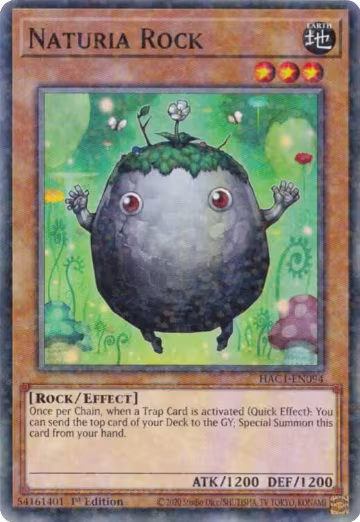 Naturia Rock (Duel Terminal) (HAC1-EN094), Hidden Arsenal: Chapter 1 — Yu-Gi-Oh! card price