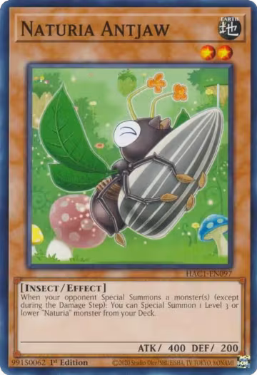 Naturia Antjaw (HAC1-EN097), Hidden Arsenal: Chapter 1 — Yu-Gi-Oh! card price