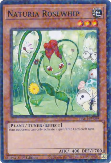 Naturia Rosewhip (Duel Terminal) (HAC1-EN099) — card price