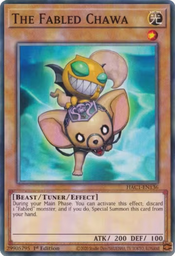 The Fabled Chawa (HAC1-EN136), Hidden Arsenal: Chapter 1 — Yu-Gi-Oh! card price
