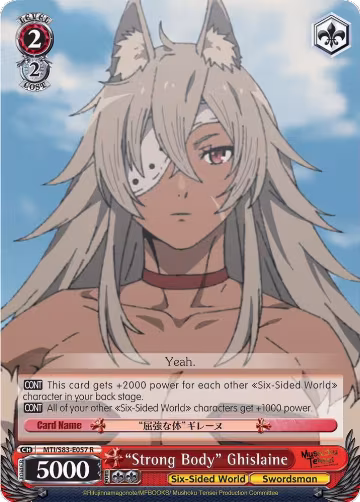 "Strong Body" Ghislaine (MTI/S83-E057 R), Mushoku Tensei: Jobless Reincarnation — Weiß Schwarz card price