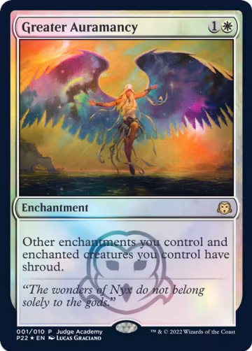 Greater Auramancy (1), Judge Promos — Magic card price
