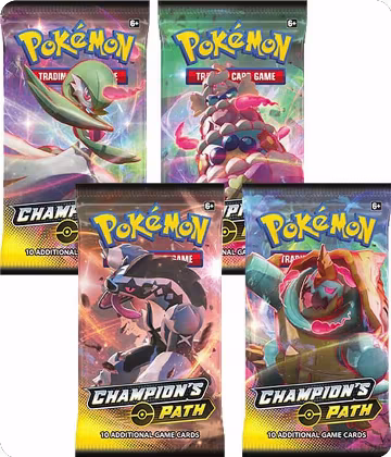 Champion's Path Booster Pack Art Bundle [Set of 4], Champion's Path — Pokémon sealed product price
