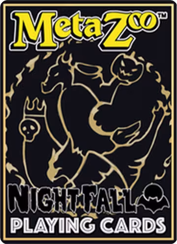 Metazoo USPCC Nightfall Playing Card Deck: Kickstarter Edition, Metazoo USPCC Playing Cards: Kickstarter Edition — MetaZoo sealed product price