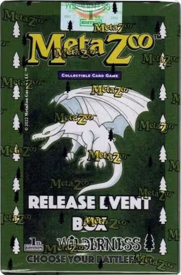 Wilderness: First Edition Release Event Box, Wilderness: First Edition Release Event Deck — MetaZoo sealed product price