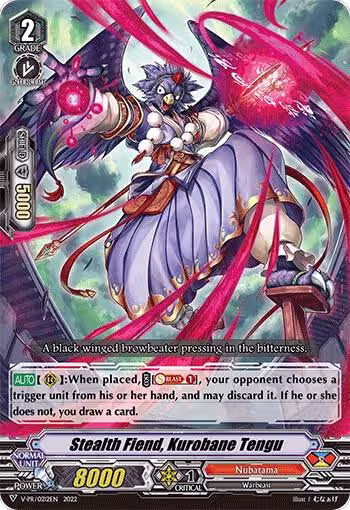 Stealth Fiend, Kurobane Tengu (V-PR/0212EN), V Promo Cards — Vanguard card price