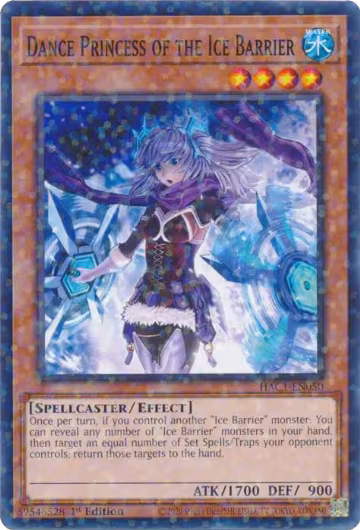 Dance Princess of the Ice Barrier (Duel Terminal) (HAC1-EN050), Hidden Arsenal: Chapter 1 — Yu-Gi-Oh! card price