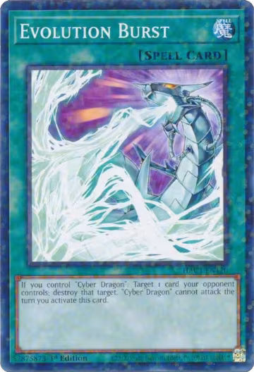 Evolution Burst (Duel Terminal) (HAC1-EN170), Hidden Arsenal: Chapter 1 — Yu-Gi-Oh! card price