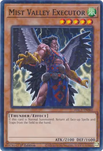 Mist Valley Executor (Duel Terminal) (HAC1-EN060), Hidden Arsenal: Chapter 1 — Yu-Gi-Oh! card price