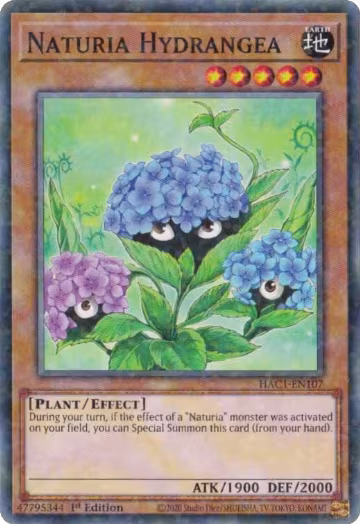 Naturia Hydrangea (Duel Terminal) (HAC1-EN107), Hidden Arsenal: Chapter 1 — Yu-Gi-Oh! card price