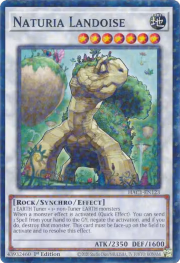 Naturia Landoise (Duel Terminal) (HAC1-EN123), Hidden Arsenal: Chapter 1 — Yu-Gi-Oh! card price