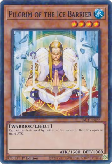 Pilgrim of the Ice Barrier (Duel Terminal) (HAC1-EN035), Hidden Arsenal: Chapter 1 — Yu-Gi-Oh! card price