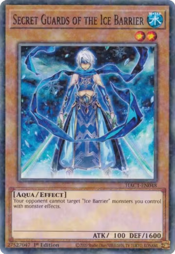 Secret Guards of the Ice Barrier (Duel Terminal) (HAC1-EN048), Hidden Arsenal: Chapter 1 — Yu-Gi-Oh! card price