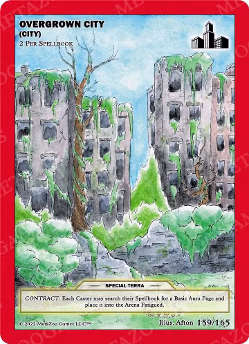 Overgrown City (City) (159/165), Wilderness: First Edition — MetaZoo card price