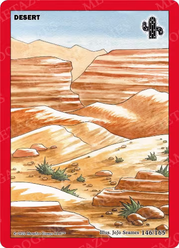 Desert (146/165), Wilderness: First Edition — MetaZoo card price