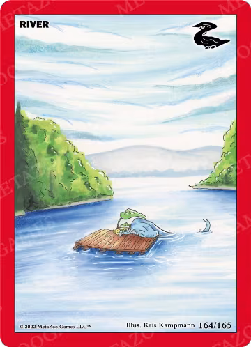 River (164/165), Wilderness: First Edition — MetaZoo card price