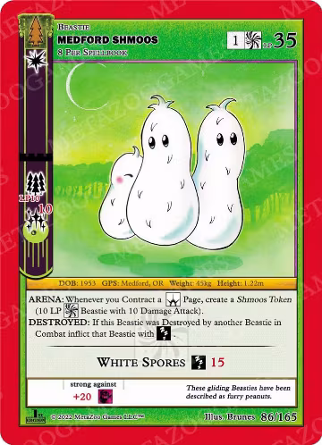 Medford Shmoos (86/165), Wilderness: First Edition — MetaZoo card price