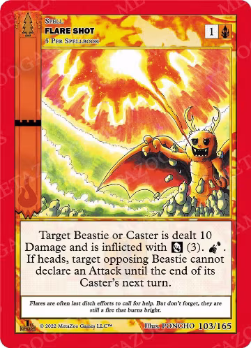 Flare Shot (103/165), Wilderness: First Edition — MetaZoo card price