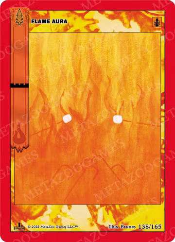 Flame Aura (138/165), Wilderness: First Edition — MetaZoo card price