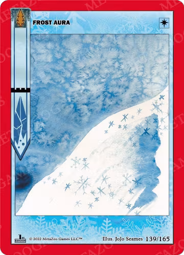 Frost Aura (139/165), Wilderness: First Edition — MetaZoo card price