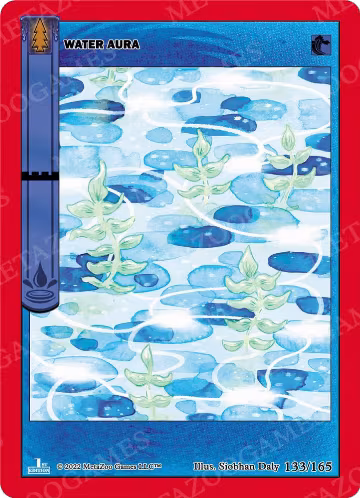 Water Aura (133/165), Wilderness: First Edition — MetaZoo card price