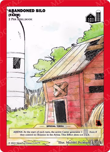 Abandoned Silo (Farm) (13/14), Wilderness: First Edition Tribal Theme Decks — MetaZoo card price