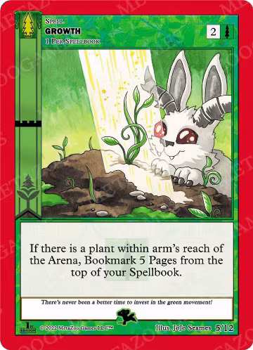 Growth (5/12), Wilderness: First Edition Tribal Theme Decks — MetaZoo card price