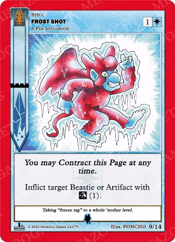 Frost Shot (9/14), Wilderness: First Edition Tribal Theme Decks — MetaZoo card price