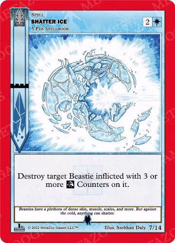 Shatter Ice (7/14), Wilderness: First Edition Tribal Theme Decks — MetaZoo card price