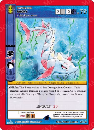 Rocky (2/12), Wilderness: First Edition Tribal Theme Decks — MetaZoo card price