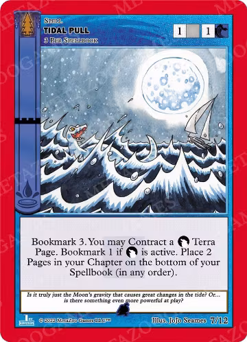 Tidal Pull (7/12), Wilderness: First Edition Tribal Theme Decks — MetaZoo card price