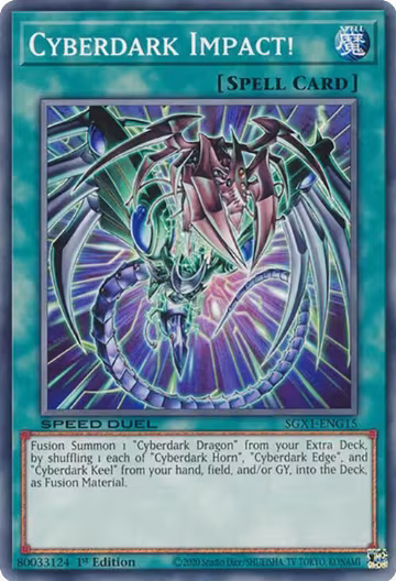 Cyberdark Impact! (SGX1-ENG15), Speed Duel GX: Duel Academy Box — Yu-Gi-Oh! card price