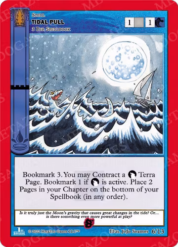 Tidal Pull (6/13), Wilderness: First Edition Release Event Deck — MetaZoo card price