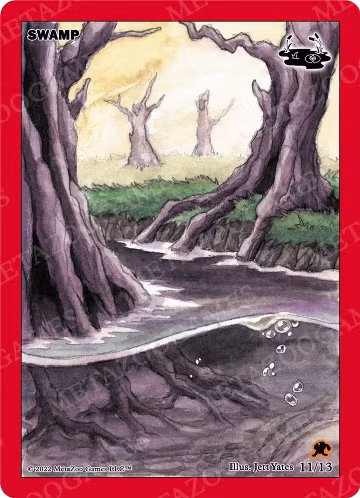 Swamp (11/13), Wilderness: First Edition Release Event Deck — MetaZoo card price