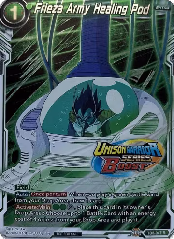 Frieza Army Healing Pod (Event Pack 08) (Alternate Foil) (TB3-047), Tournament Promotion Cards — DB Super card price