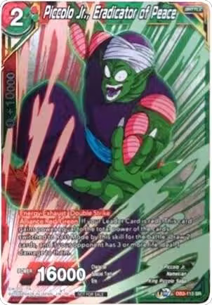 Piccolo Jr., Eradicator of Peace (Event Pack 09) (Alternate Foil) (DB3-115), Tournament Promotion Cards — DB Super card price