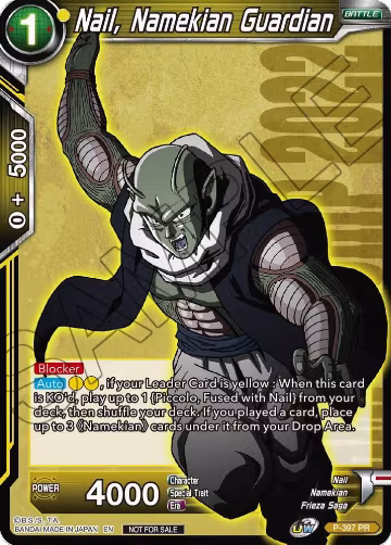 Nail, Namekian Guardian (Championship Pack 2022 Vol.1) (P-397), Promotion Cards — DB Super card price