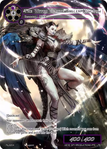 The Witch of the Fallen Kingdom (RL2204), Promo Cards — Force of Will card price