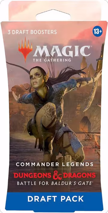 Commander Legends: Battle for Baldur's Gate - 3-Booster Draft Pack, Commander Legends: Battle for Baldur's Gate — Magic sealed product price