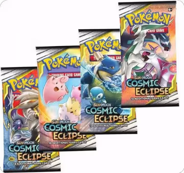 Cosmic Eclipse Booster Pack Art Bundle [Set of 4], SM - Cosmic Eclipse — Pokémon sealed product price