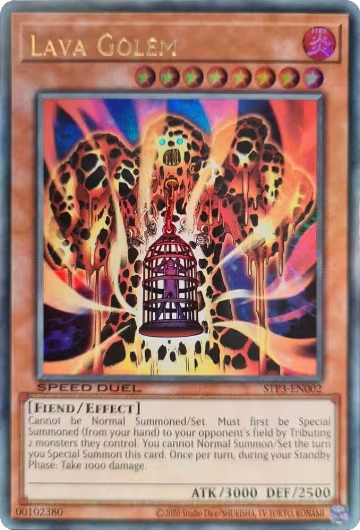 Lava Golem (STP3-EN002), Speed Duel: Tournament Pack 3 — Yu-Gi-Oh! card price