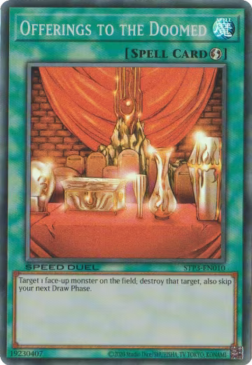 Offerings to the Doomed (STP3-EN010), Speed Duel: Tournament Pack 3 — Yu-Gi-Oh! card price