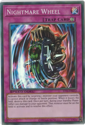 Nightmare Wheel (STP3-EN012) — card price