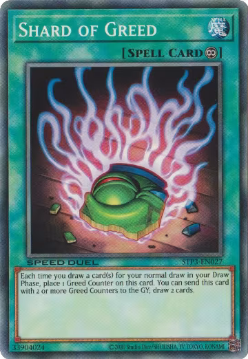Shard of Greed (STP3-EN027), Speed Duel: Tournament Pack 3 — Yu-Gi-Oh! card price