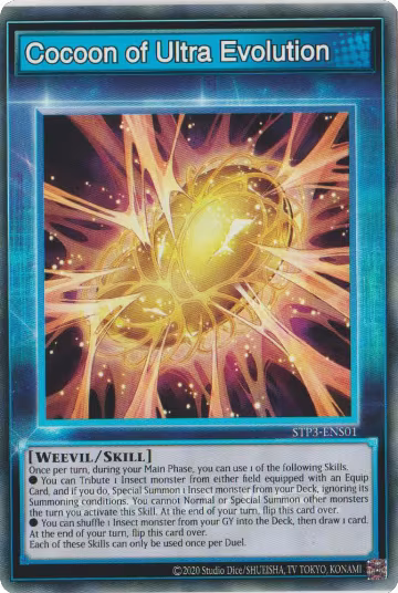 Cocoon of Ultra Evolution (STP3-ENS01), Speed Duel: Tournament Pack 3 — Yu-Gi-Oh! card price